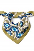 Nazar Boncuğu Desenli Bandana