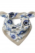 Nazar Boncuğu Desenli Bandana