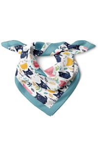 Kedi Desenli Bandana