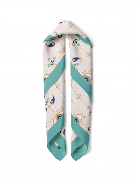 Göz Desenli Bandana