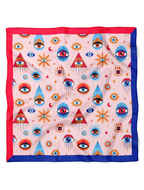 Göz Desenli Bandana