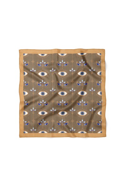 Göz Desenli Bandana
