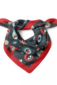 Göz Desenli Bandana