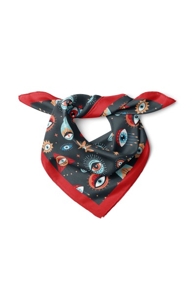 Göz Desenli Bandana