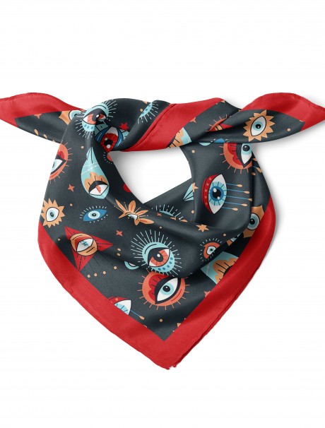 Göz Desenli Bandana