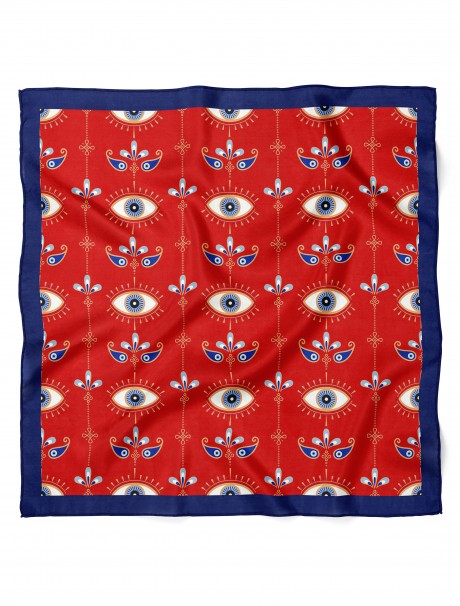 Göz Desenli Bandana