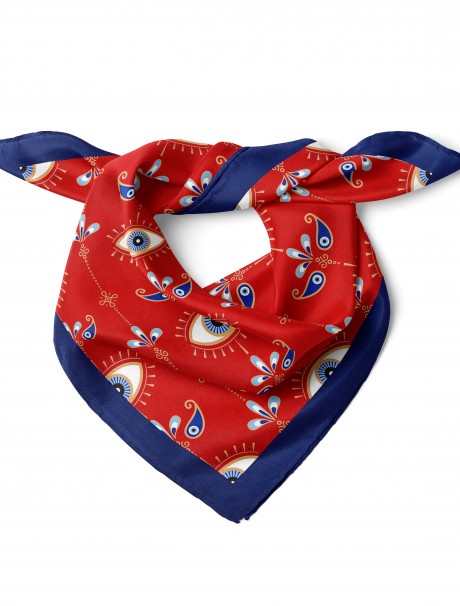 Göz Desenli Bandana