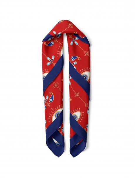 Göz Desenli Bandana