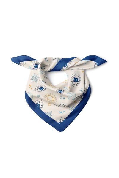 Göz Desenli Bandana