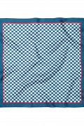 Minimal Kare Desen Fular Bandana 70x70 Cm