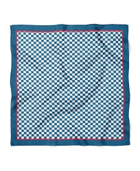Minimal Kare Desen Fular Bandana 70x70 Cm