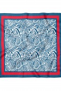 Ebruli Desen Fular Bandana 70x70 Cm