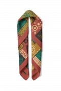 Afrika Motif Desen Fular Bandana 50x50 Cm