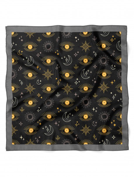 Göz Desenli Bandana