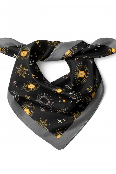 Göz Desenli Bandana