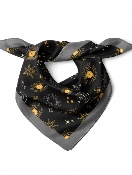 Göz Desenli Bandana