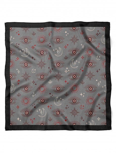 Göz Desenli Bandana
