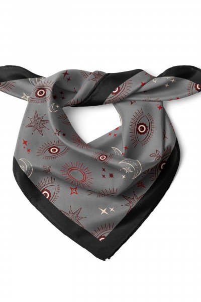 Göz Desenli Bandana