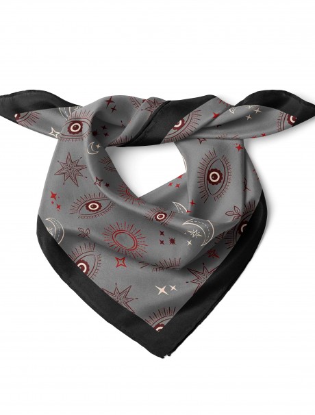 Göz Desenli Bandana