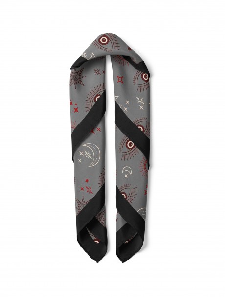 Göz Desenli Bandana
