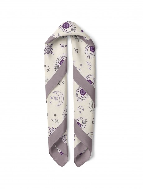 Göz Desenli Bandana