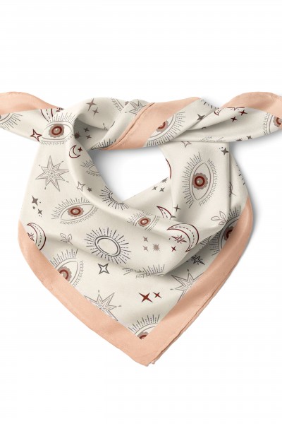 Göz Desenli Bandana