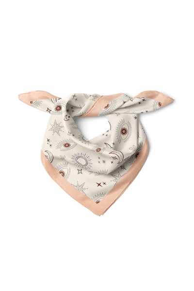 Göz Desenli Bandana