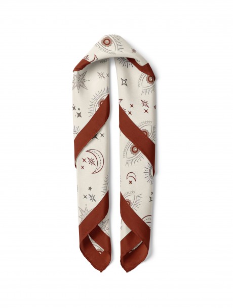 Göz Desenli Bandana