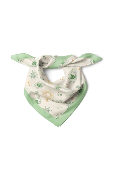 Göz Desenli Bandana