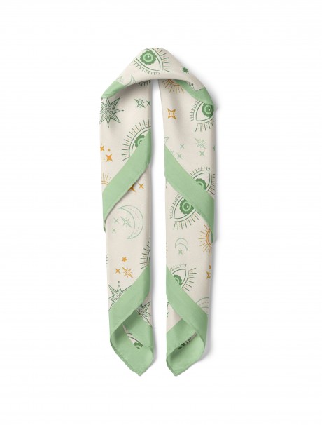 Göz Desenli Bandana