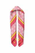 Papatya Desen Bandana Fular 50 x 50 Cm