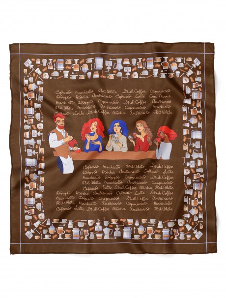 Best Friend ( En İyi Arkadaş ) Fular Bandana 50 x 50 Cm