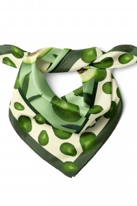 Avokado Desen Fular Bandana 50x50 Cm