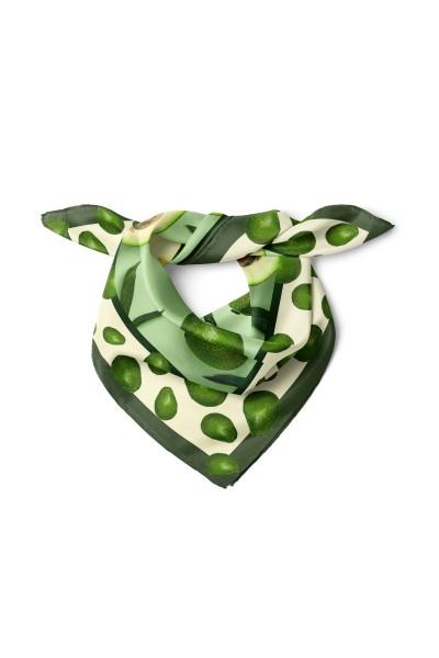 Avokado Desen Fular Bandana 50x50 Cm
