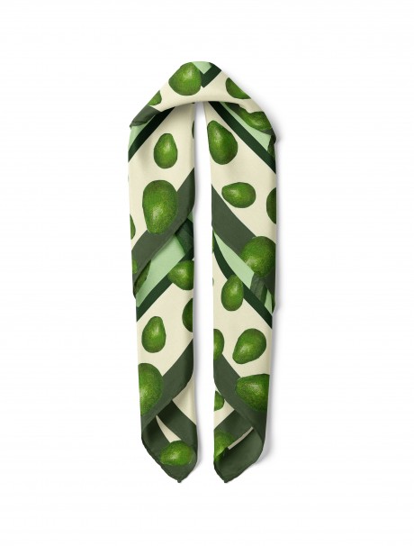 Avokado Desen Fular Bandana 50x50 Cm