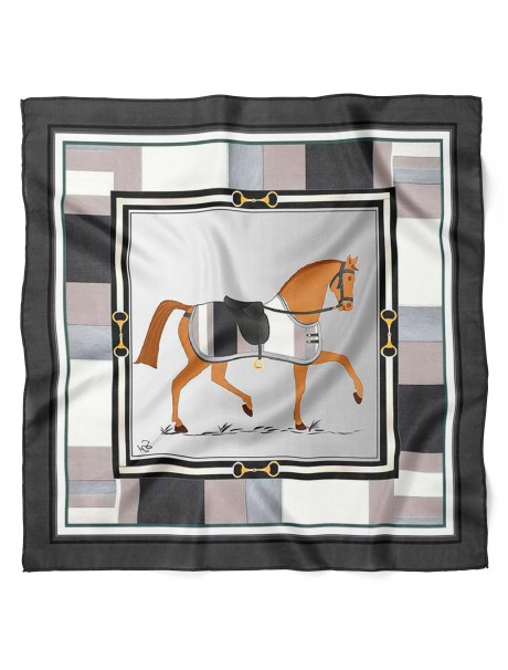 At Desen Fular Bandana 50x50 Cm