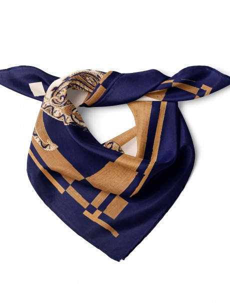 At ve Etnik Desen Fular Bandana 50x50 Cm