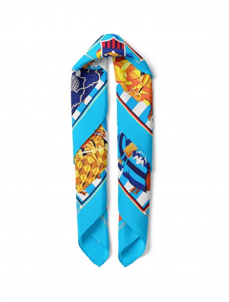 Şovalye Desen Fular Bandana 50x50 Cm