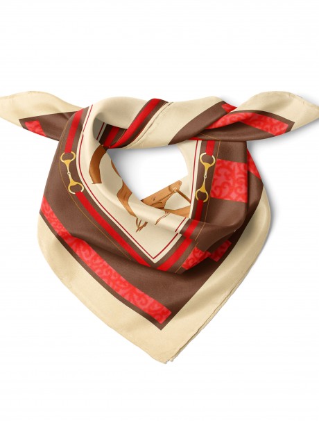 At Desen Fular Bandana 50x50 Cm