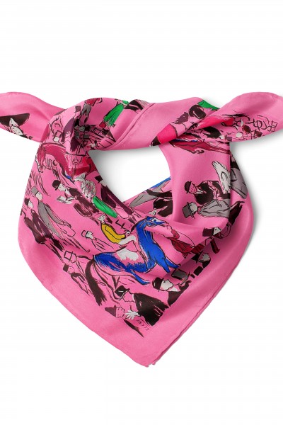 At Desen Fular Bandana 50x50 Cm