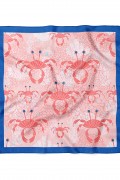 Yengeç Desen Fular Bandana 50x50 Cm