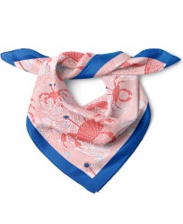 Yengeç Desen Fular Bandana 50x50 Cm