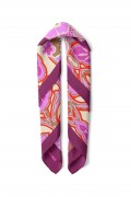 Çiçek Desen Fular Bandana 50x50 Cm