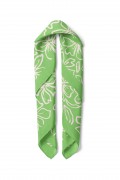 Çiçek Desen Fular Bandana 50x50 Cm