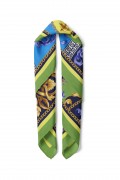 Zincir ve Etro Desen Fular Bandana 50x50 Cm