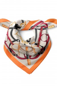 Zincir Desen Fular Bandana 50x50 Cm