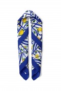 Akdeniz Limon Bahçesi Desen Fular Bandana 50x50 Cm