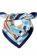 Tropikal Sörf Rüyası Desen Fular Bandana 50x50 Cm
