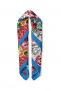 Baharın Renkli Dansı Desen Fular Bandana 50x50 Cm