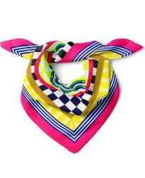 Modern Mozaik Desen Fular Bandana 50x50 Cm